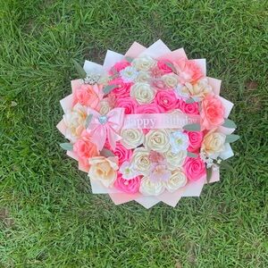 Floral Happy Birthday Arrangement